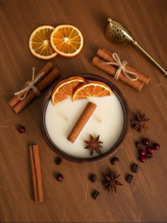 Cinnamon Glow - Cinnamon Scented Soy Wax Candle