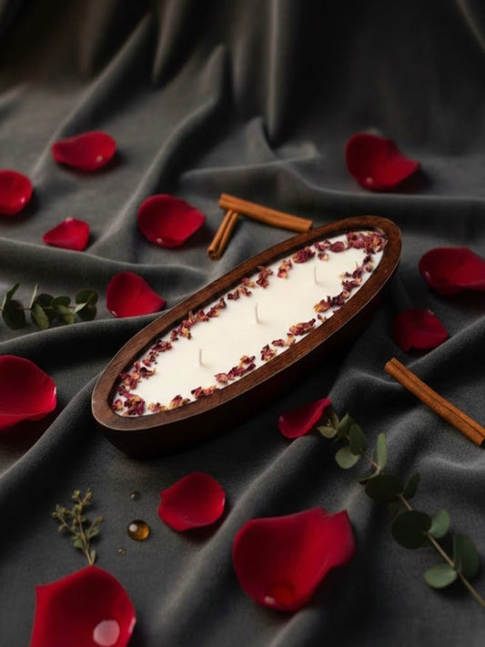 Floating Bloom - Rose Scented Soy Wax Candle