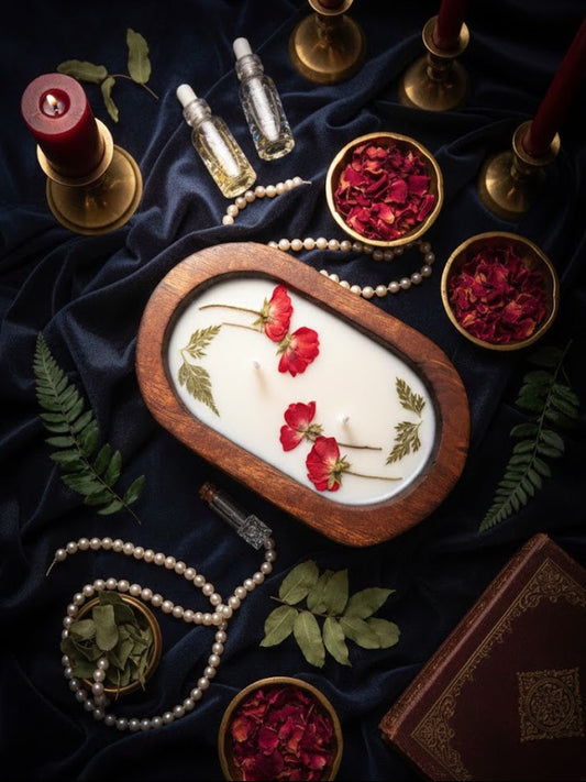 Whispering Roses Candle