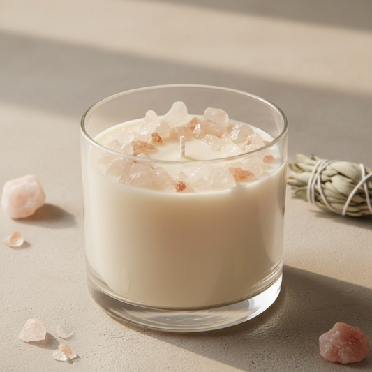 Himalayan Rock Salt &amp; Eucalyptus Jar Candle: A Ritual of Wellness at Home