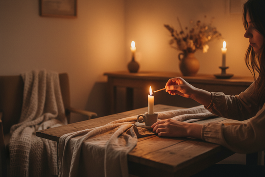 Candlelight as a Wellness Cue: Training the Body to Slow Down
