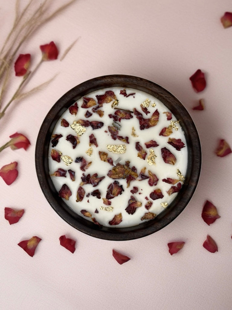 Rose Ember - Rose Scented Soy Wax Candle