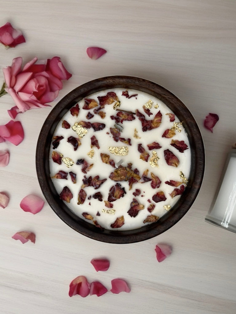 Rose Ember - Rose Scented Soy Wax Candle