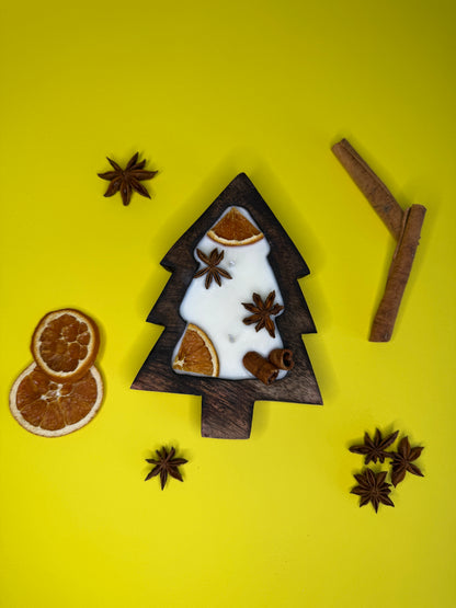 Winter Spicewood Candle