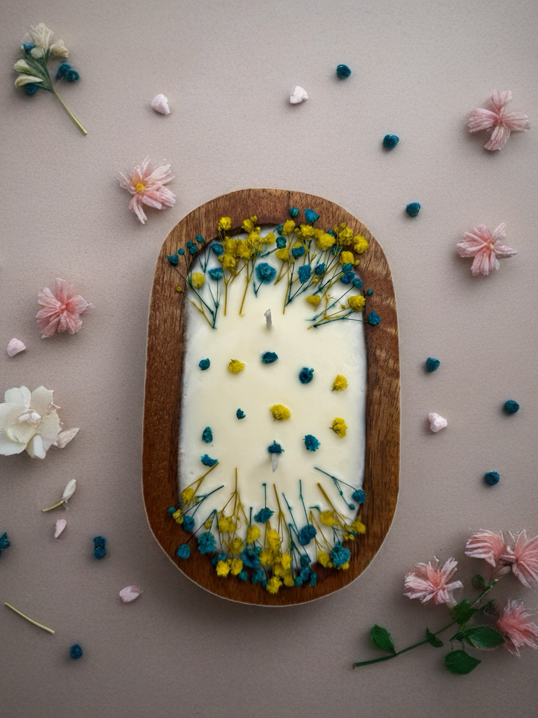 Floral Bloom Candle