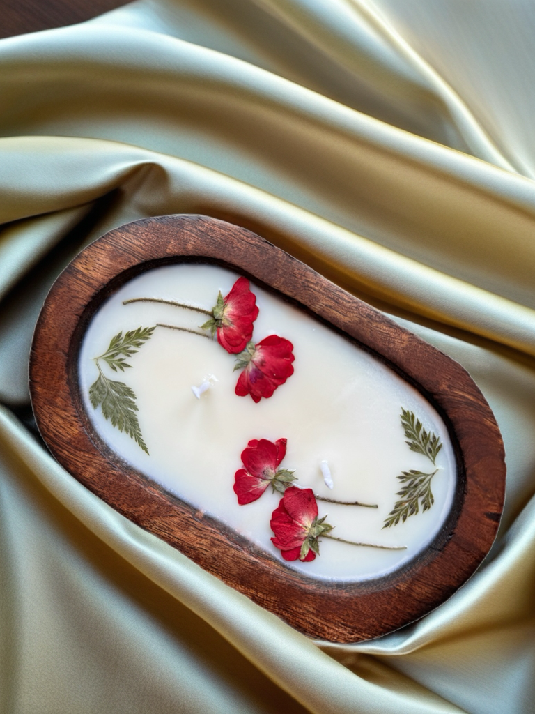 Whispering Roses Candle