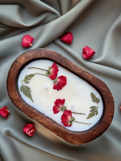 Whispering Roses Candle