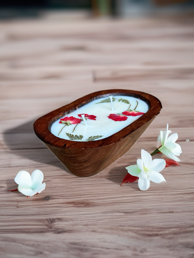 Whispering Roses - Rose Scented Soy Wax Candle