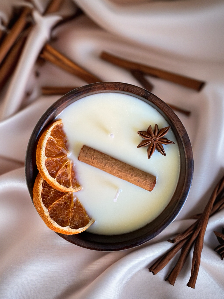 Cinnamon Glow - Cinnamon Scented Soy Wax Candle