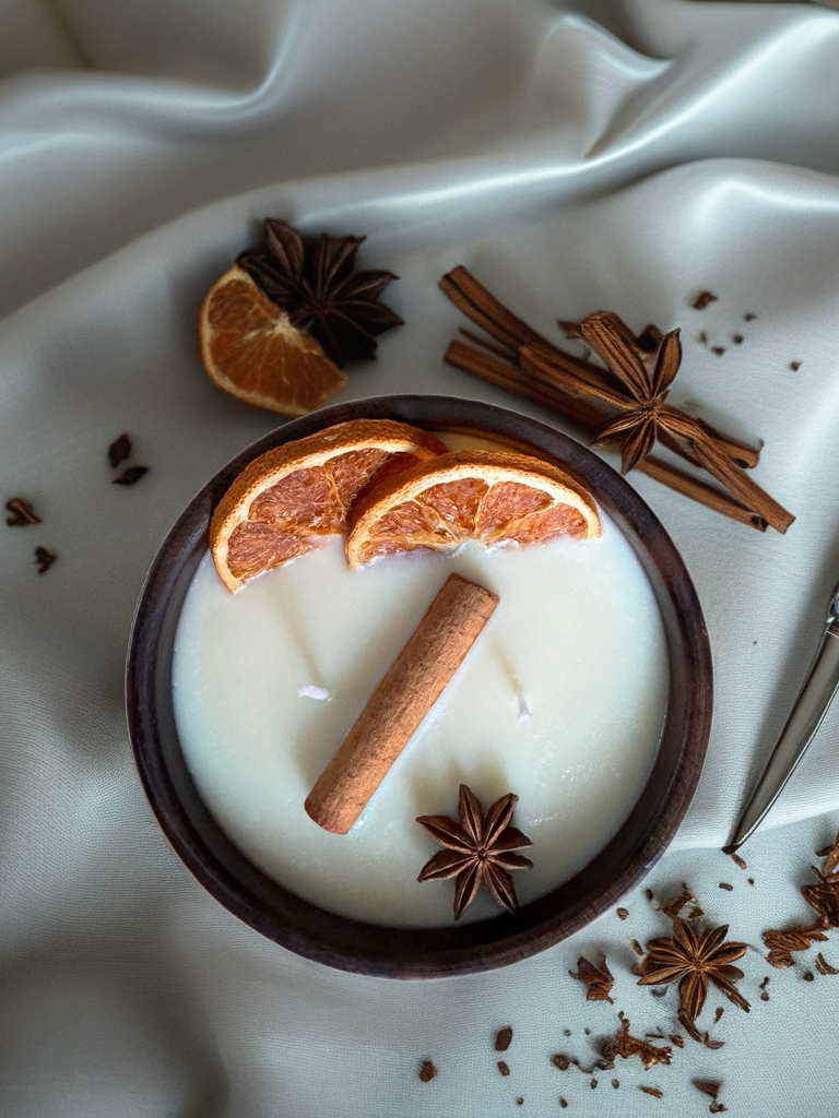 Cinnamon Glow - Cinnamon Scented Soy Wax Candle