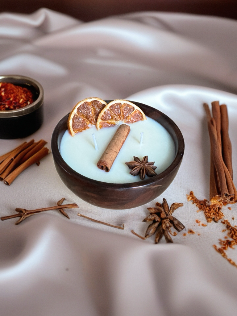 Cinnamon Glow - Cinnamon Scented Soy Wax Candle