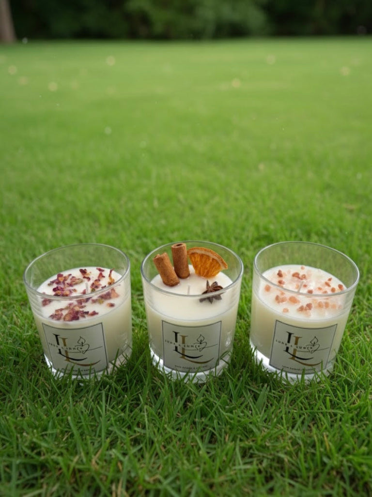 Wellness Candle Trio - Scented Soy Wax Candles