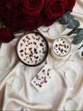 Rose Ember - Rose Scented Soy Wax Candle Combo
