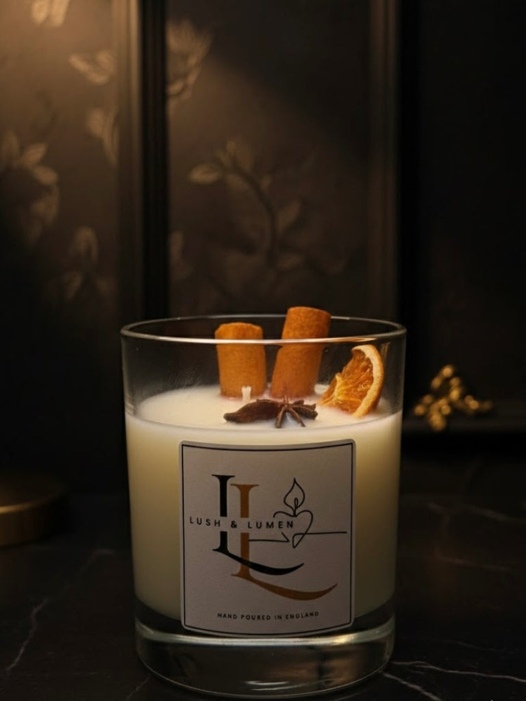 Spice Jar - Cinnamon Scented Soy Wax Candle
