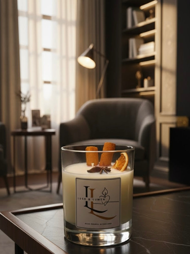 Spice Jar - Cinnamon Scented Soy Wax Candle