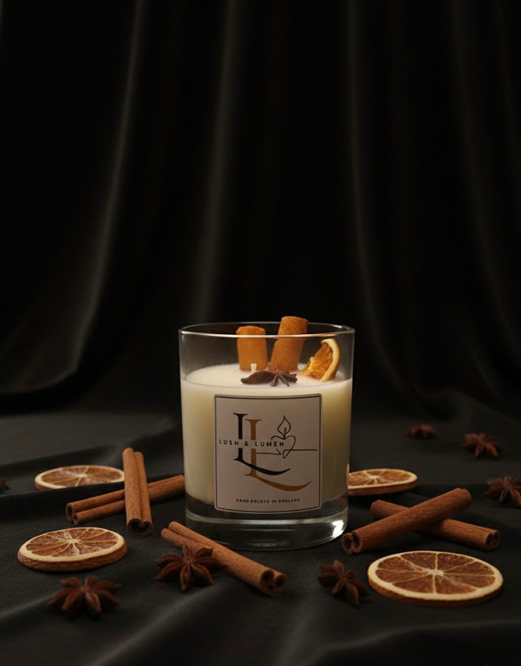 Spice Jar - Cinnamon Scented Soy Wax Candle