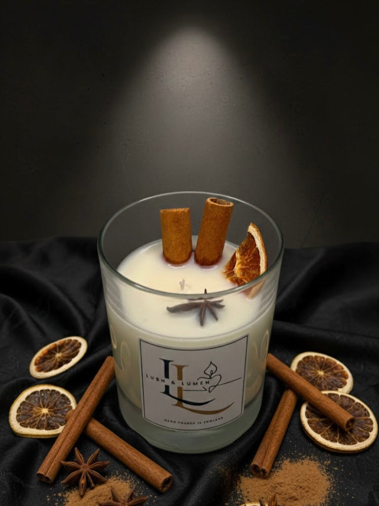 Spice Jar - Cinnamon Scented Soy Wax Candle