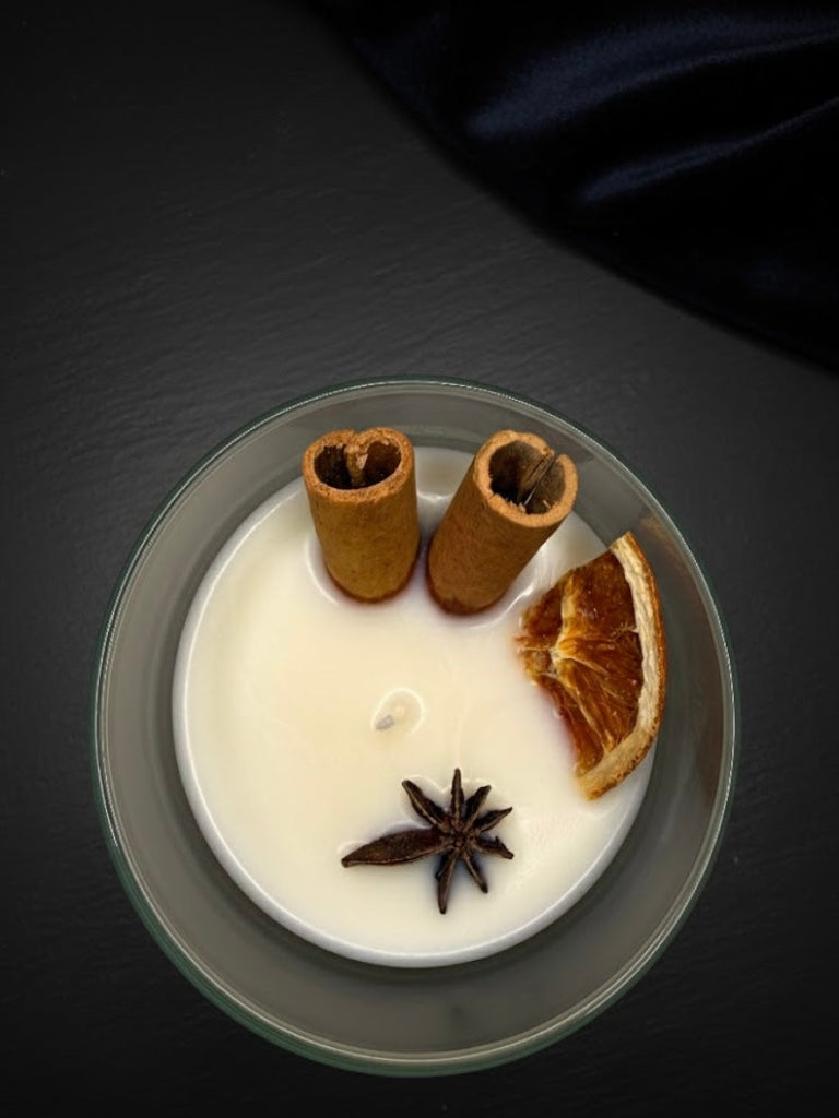 Spice Jar - Cinnamon Scented Soy Wax Candle